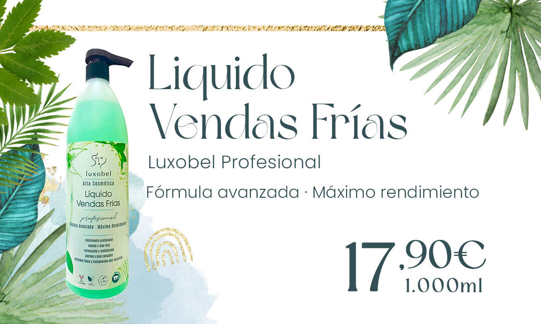 Liquido Vendas Frías Luxobel Profesional